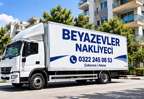 Beyazevler Nakliyeci evden eve nakliyat kamyonu Çukurova Adana