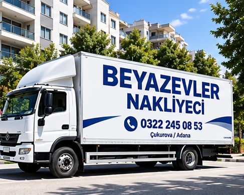 Beyazevler Nakliyeci kapalı kasa nakliye kamyonu