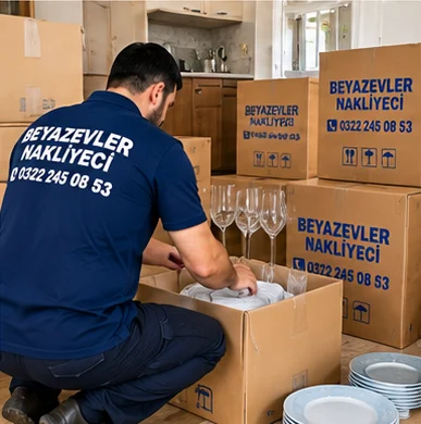 Mutfak eşyası paketleme